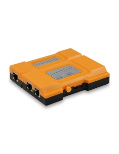 Equip 12996507 comprobador de cables de red Naranja, Negro, Amarillo