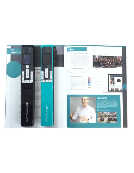 I.R.I.S. IRIScan Book 5 Wi-Fi Escáner portátil 1200 x 1200 DPI A4 Negro