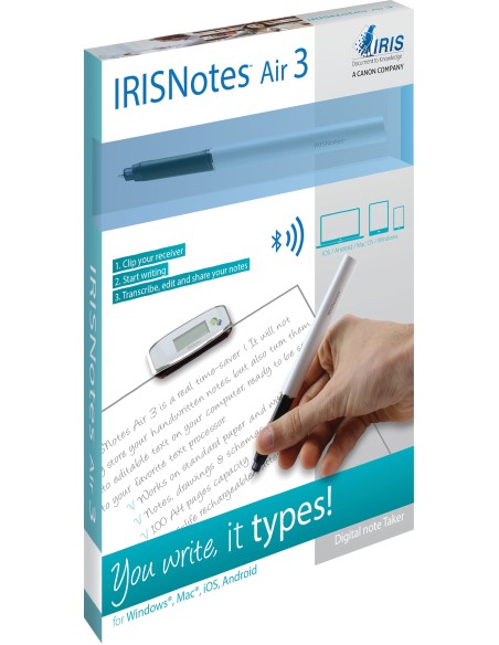 I.R.I.S. IRISNotes Air 3 boligrafo digital 100 hojas A4