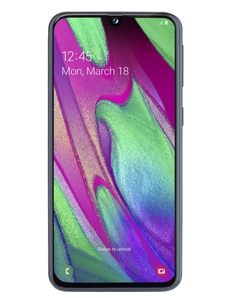 Samsung Galaxy A40 SM-A405F 15 cm (5.9") SIM doble Android 9.0 4G USB Tipo C 4 GB 64 GB 3100 mAh Negro