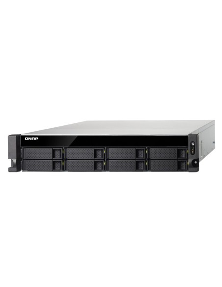 QNAP TS-863XU-RP NAS Bastidor (2U) Ethernet Negro GX-420MC