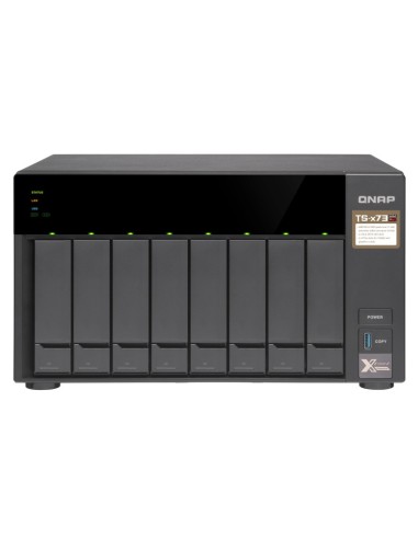 QNAP TS-873 NAS Torre Ethernet Negro RX-421ND