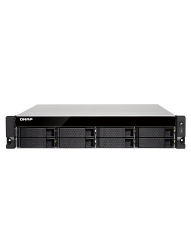 QNAP TS-873U Ethernet Bastidor (2U) Negro NAS