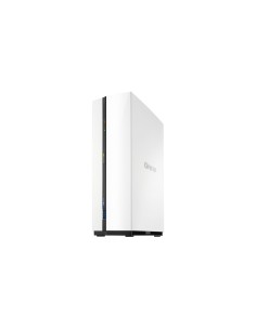 QNAP TS-128A servidor de almacenamiento NAS Mini Tower Ethernet Blanco RTD1295