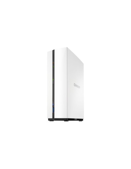 QNAP TS-128A servidor de almacenamiento NAS Mini Tower Ethernet Blanco RTD1295
