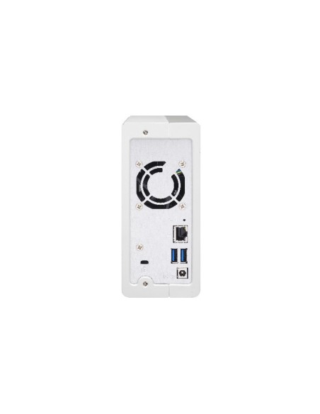 QNAP TS-131P servidor de almacenamiento Ethernet Torre Gris, Blanco NAS