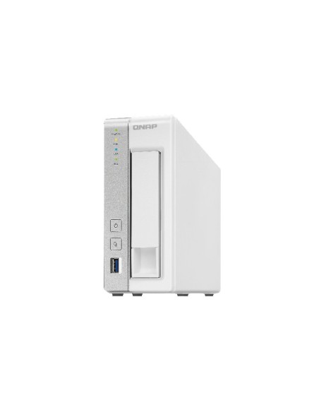 QNAP TS-131P servidor de almacenamiento Ethernet Torre Gris, Blanco NAS