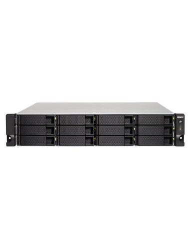 QNAP TS-1263XU Ethernet Bastidor (2U) Negro NAS