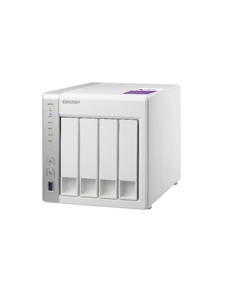 QNAP TS-431P servidor de almacenamiento Ethernet Torre Blanco NAS