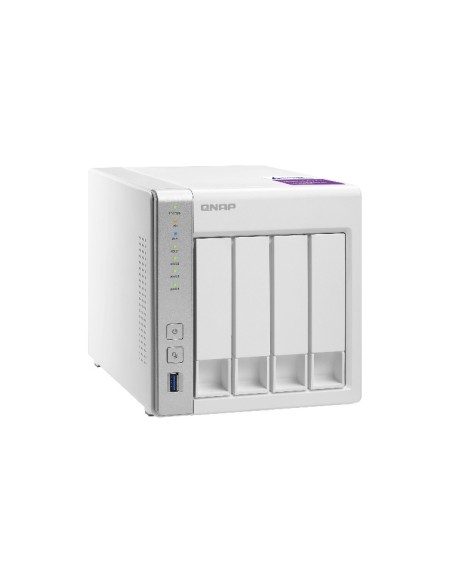 QNAP TS-431P servidor de almacenamiento Ethernet Torre Blanco NAS