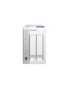 QNAP TS-231P servidor de almacenamiento NAS Escritorio Ethernet Gris, Blanco AL212