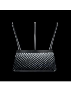 ASUS DSL-AC51 router inalámbrico Gigabit Ethernet Doble banda (2,4 GHz   5 GHz) Negro