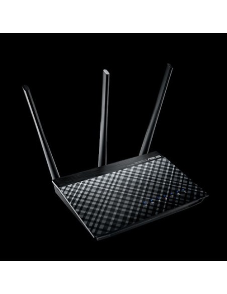 ASUS DSL-AC51 router inalámbrico Gigabit Ethernet Doble banda (2,4 GHz   5 GHz) Negro