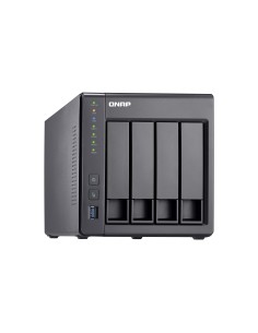 QNAP TS-431X2 Ethernet Torre Negro NAS