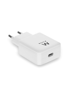 Ewent EW1315 cargador de dispositivo móvil Interior Blanco