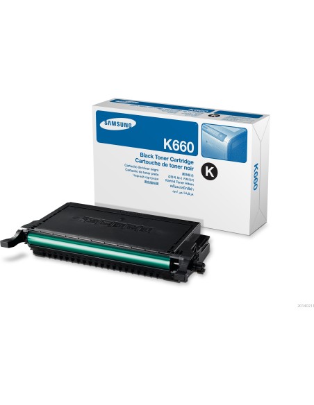 Samsung CLP-K660A cartucho de tóner 1 pieza(s) Original Negro