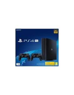 CONSOLA SONY PS4 PRO 1TB + 2º DUALSHOCK
