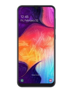 Samsung Galaxy A50 SM-A505F 16,3 cm (6.4") Ranura híbrida Dual SIM 4G USB Tipo C 4 GB 128 GB 4000 mAh Negro