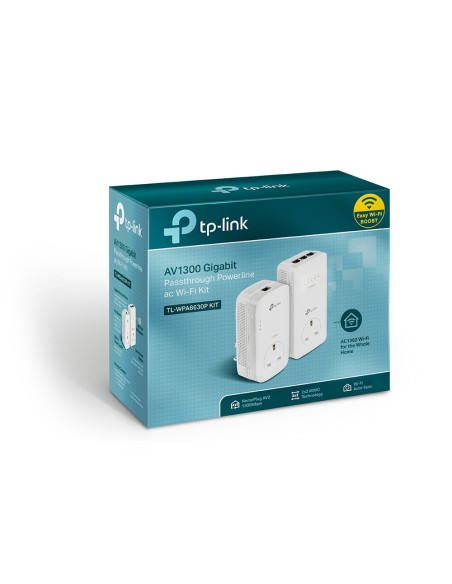 TP-LINK TL-WPA8630P KIT 1200 Mbit s Ethernet Wifi Blanco