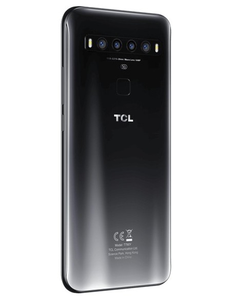 TCL 10 5G 16,6 cm (6.53") SIM única Android 10.0 USB Tipo C 6 GB 128 GB 4500 mAh Gris