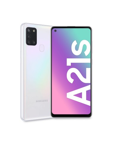 Samsung Galaxy A21s SM-A217F DSN 16,5 cm (6.5") SIM doble Android 10.0 4G 3 GB 32 GB 5000 mAh Blanco