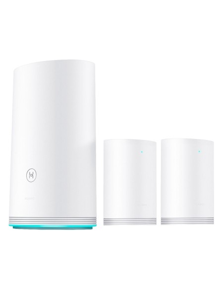 Huawei WiFi Q2 Pro (1 Base + 2 Satellite) router inalámbrico Gigabit Ethernet Doble banda (2,4 GHz   5 GHz) Blanco