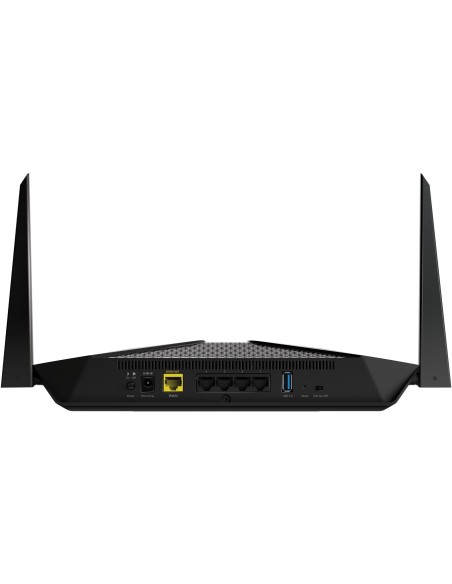 Netgear AX3000 Nighthawk AX4 router inalámbrico Gigabit Ethernet Doble banda (2,4 GHz   5 GHz) Negro