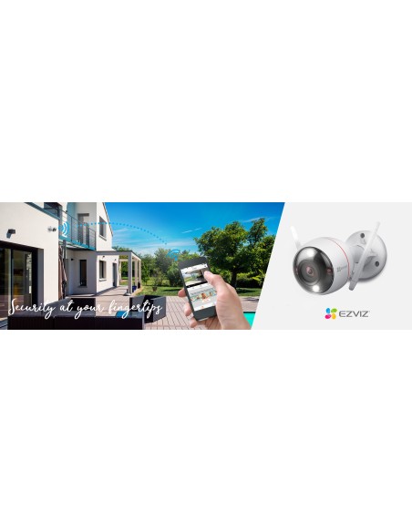 EZVIZ C3W Color Night Vision Cámara de seguridad IP Exterior Bala 1920 x 1080 Pixeles Techo pared