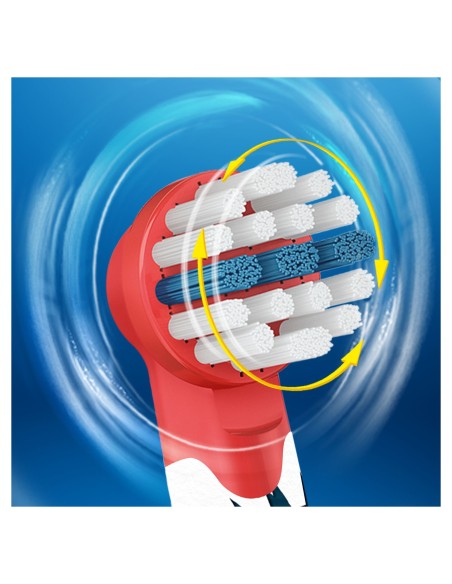 Oral-B 80341537 cepillo de cabello 4 pieza(s) Multicolor