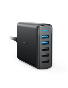 Anker PowerPort Speed 5 Ports Negro Interior