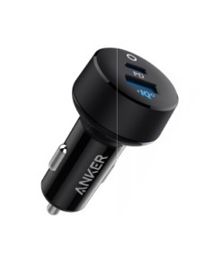 Anker PowerDrive PD+ 2 Negro