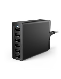 Anker PowerPort 6 Negro Interior