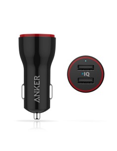 Anker PowerDrive 2 Negro Auto