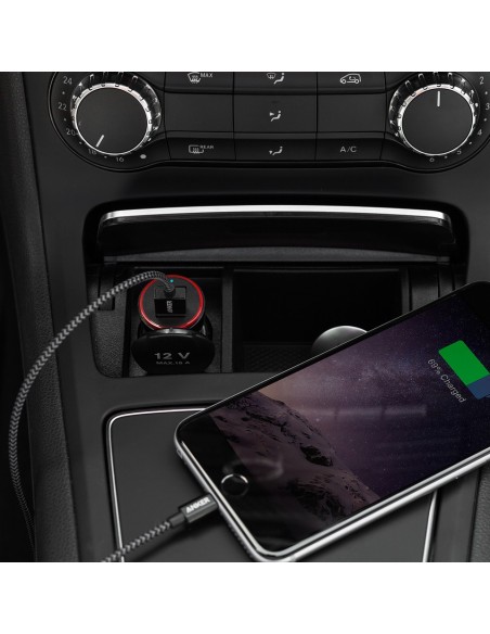 Anker PowerDrive 2 Negro Auto