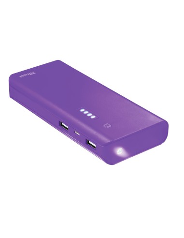 Trust Primo 10000 mAh batería externa Ión de litio Púrpura