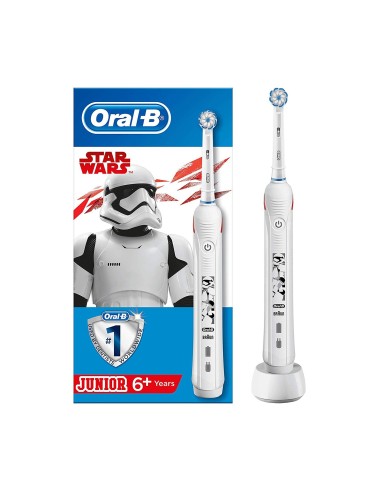 Oral-B Pro2 Junior Starwars Niño Cepillo dental oscilante Blanco