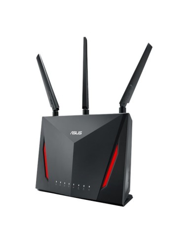 ASUS RT-AC2900 router inalámbrico Gigabit Ethernet Doble banda (2,4 GHz   5 GHz) Negro