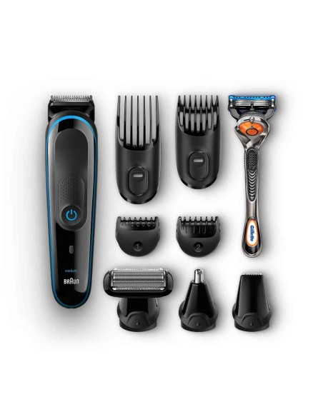 Braun MGK3980 depiladora para la barba Mojado y seco Negro
