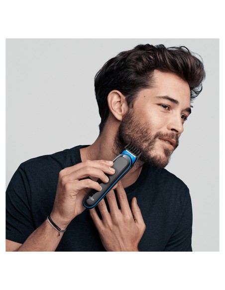Braun 81713348 cortadora de pelo y maquinilla Negro, Azul