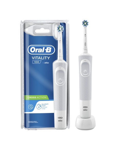 Oral-B Vitality 80312364 cepillo eléctrico para dientes Adulto Cepillo dental oscilante Blanco