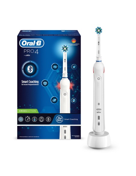 Oral-B Pro 4 Cepillo dental giratorio Blanco