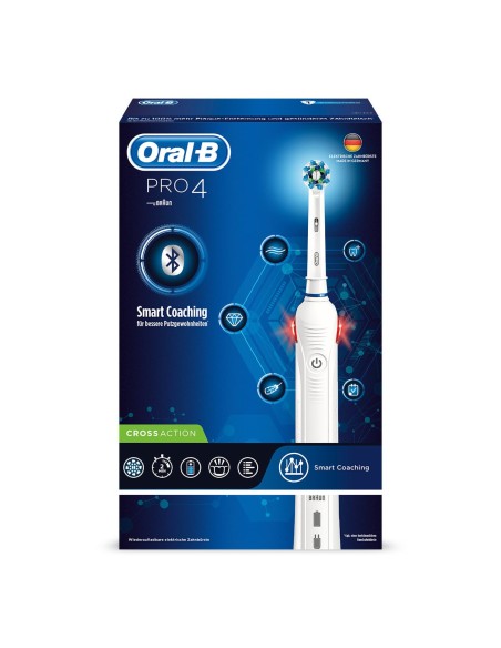 Oral-B Pro 4 Cepillo dental giratorio Blanco