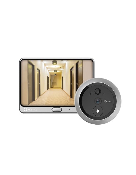 EZVIZ DP1C Negro, Plata