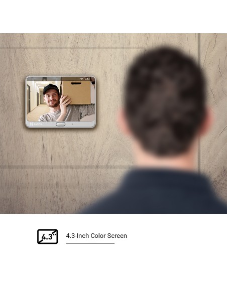 EZVIZ DP1C Negro, Plata