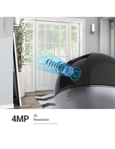 EZVIZ C6W Cámara de seguridad IP Interior Esférico 2560 x 1440 Pixeles Escritorio