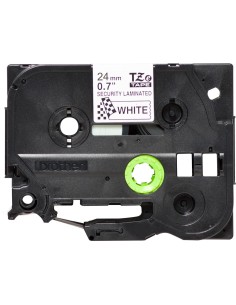 Brother TZE-SE5 cinta para impresora de etiquetas Negro sobre blanco TZ TZe