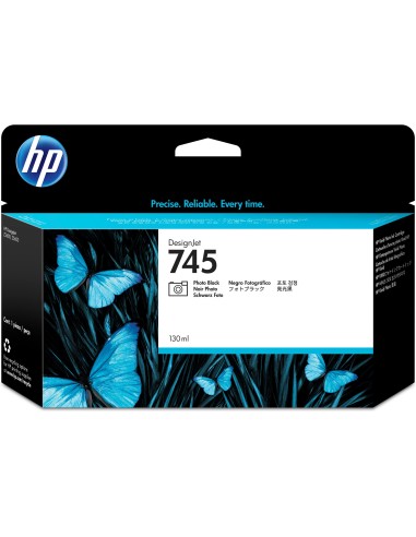 HP Cartucho de tinta DesignJet 745 negro fotográfico 130 ml