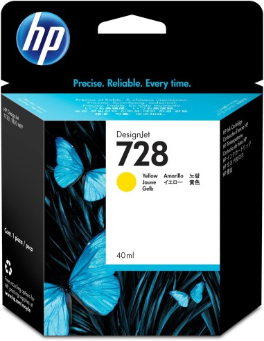 HP 728 Original Amarillo