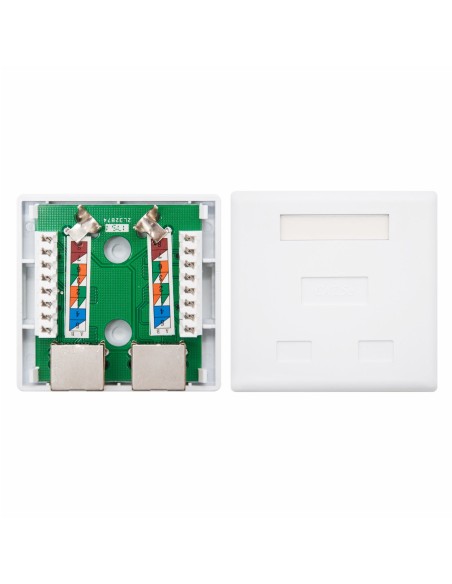 Nanocable 10.21.1102 caja de tomacorriente RJ-45