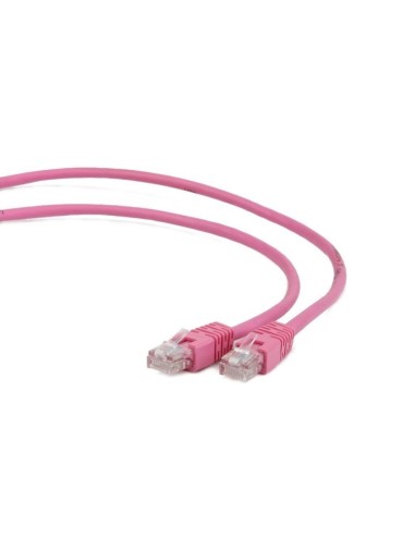 iggual IGG310571 cable de red 3 m Cat5e U UTP (UTP) Rosa